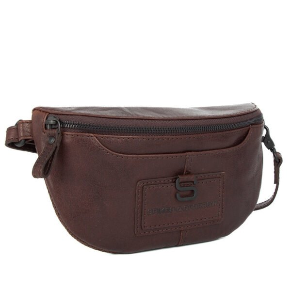 38110101_2.jpg Spikes & Sparrow Bronco Heuptas - Bumbag - Festival Bag Dark Brown