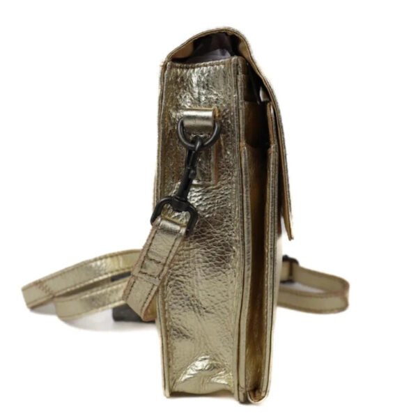 Bear Design Callisto Pelle Schoudertas - Telefoontas Robbie 2.0 Champagne