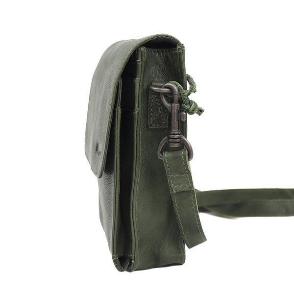 Bear Design Callisto Pelle Schoudertas - Telefoontas Robbie 2.0 Groen