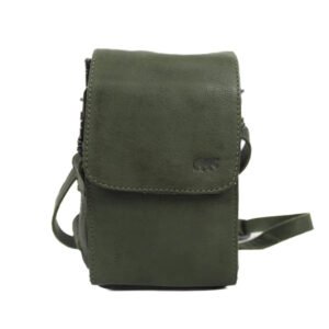 CP2650_groen_1.jpg Bear Design Callisto Pelle Schoudertas - Telefoontas Robbie 2.0 Groen